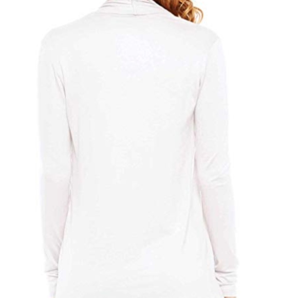 Women's Light Weight Open Front Cardigan Sweater - Picture 2 of 2